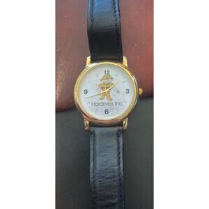 Women's 37mm Gold Tone Hardrives Inc Watch by Uptown Watches